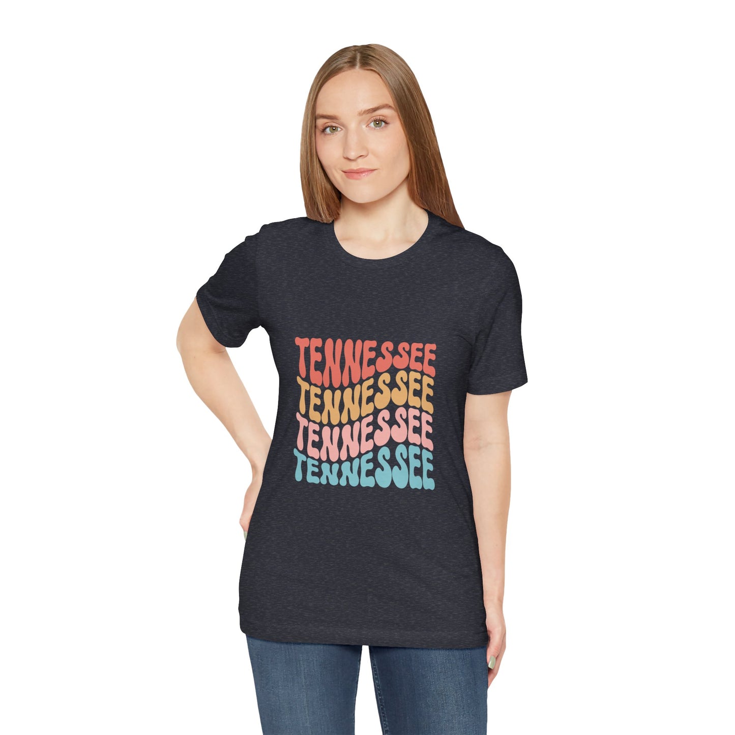 Groovy Tennessee Unisex Tee, Retro Nashville T-Shirt, Cool Memphis Shirt, Vintage Music City Top, Hipster Knoxville Apparel