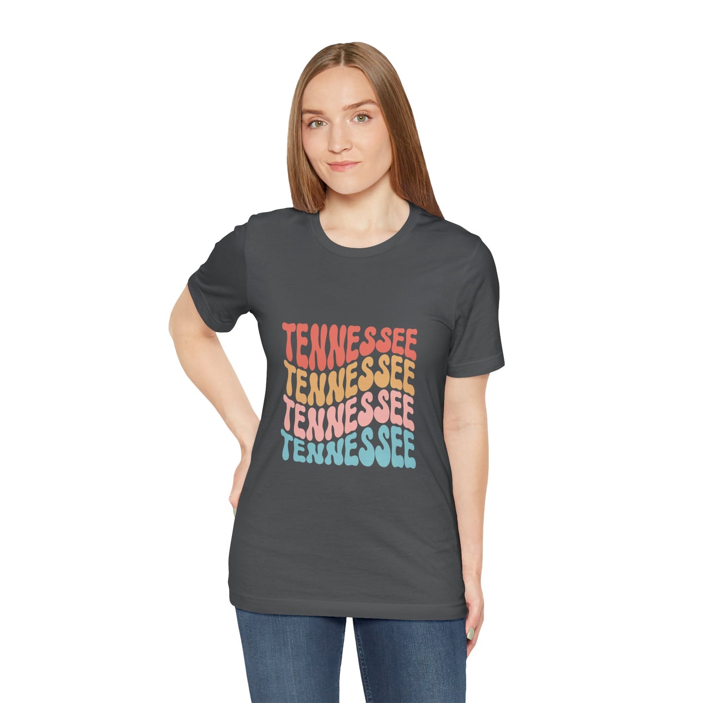 Groovy Tennessee Unisex Tee, Retro Nashville T-Shirt, Cool Memphis Shirt, Vintage Music City Top, Hipster Knoxville Apparel