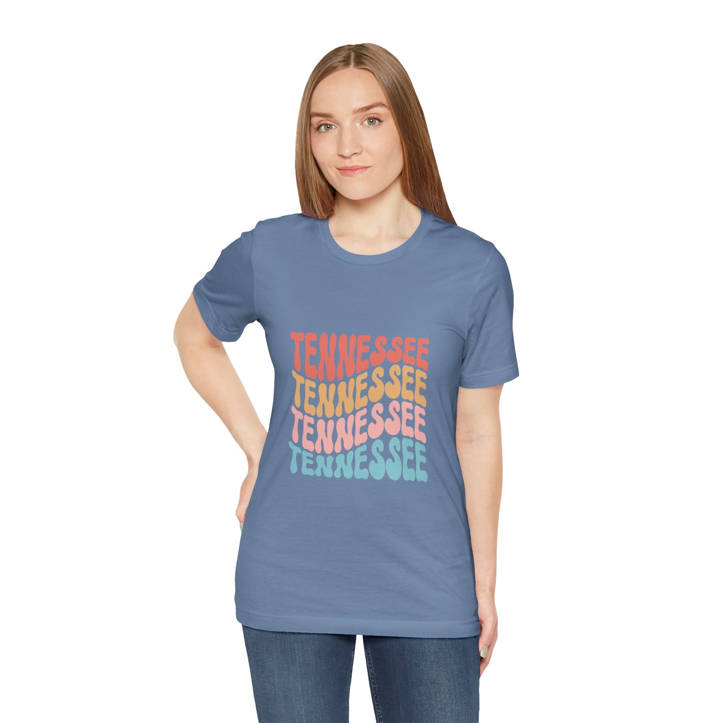 Groovy Tennessee Unisex Tee, Retro Nashville T-Shirt, Cool Memphis Shirt, Vintage Music City Top, Hipster Knoxville Apparel