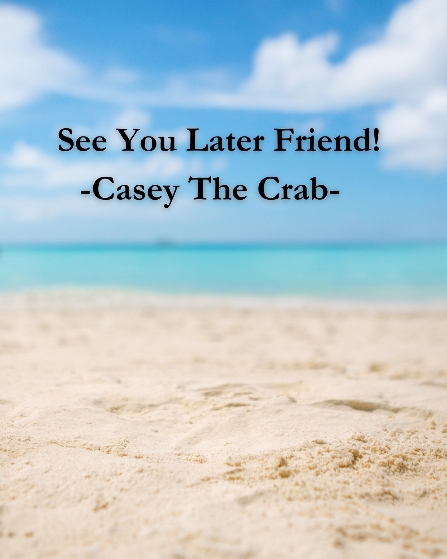 Casey The Crab